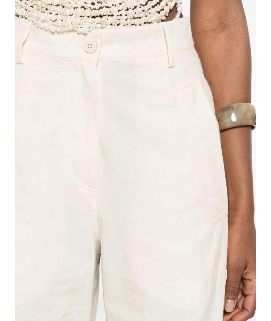 DRIES VAN NOTEN Хлопковые прямые брюки, фото 5