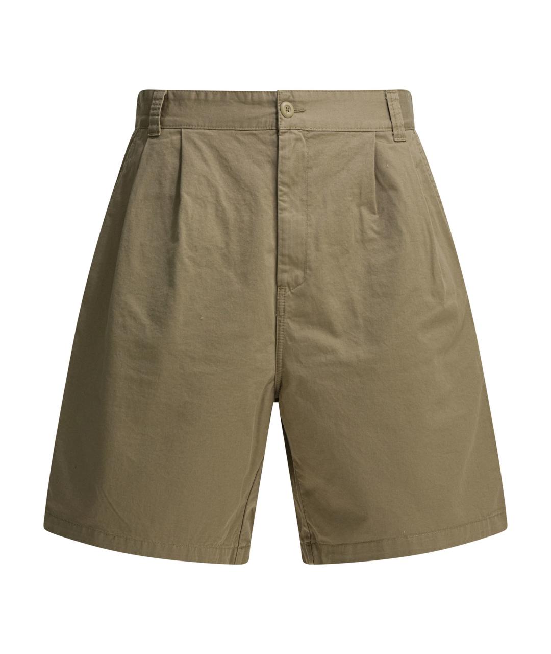 CARHARTT WIP Бежевые хлопковые шорты, фото 1