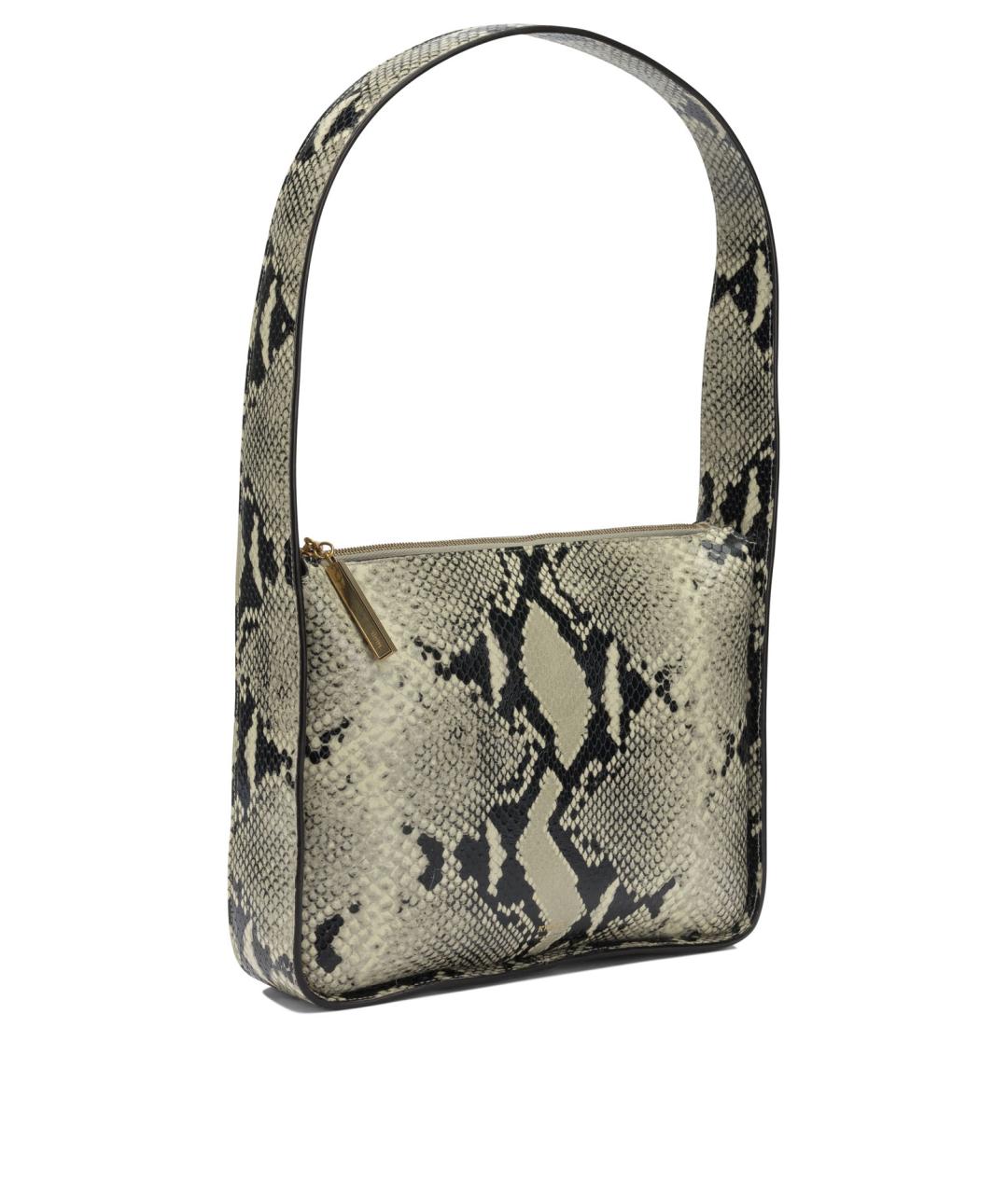 KHAITE Бежевая кожаная сумка через плечо, фото 2