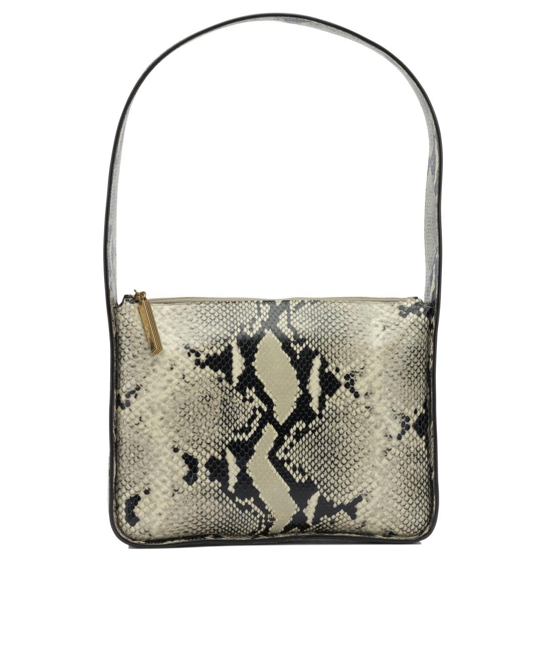 KHAITE Бежевая кожаная сумка через плечо, фото 1