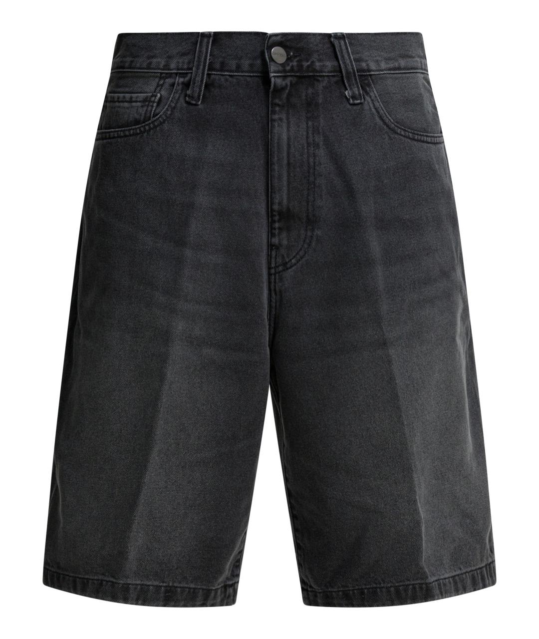 CARHARTT WIP Черные хлопковые шорты, фото 1