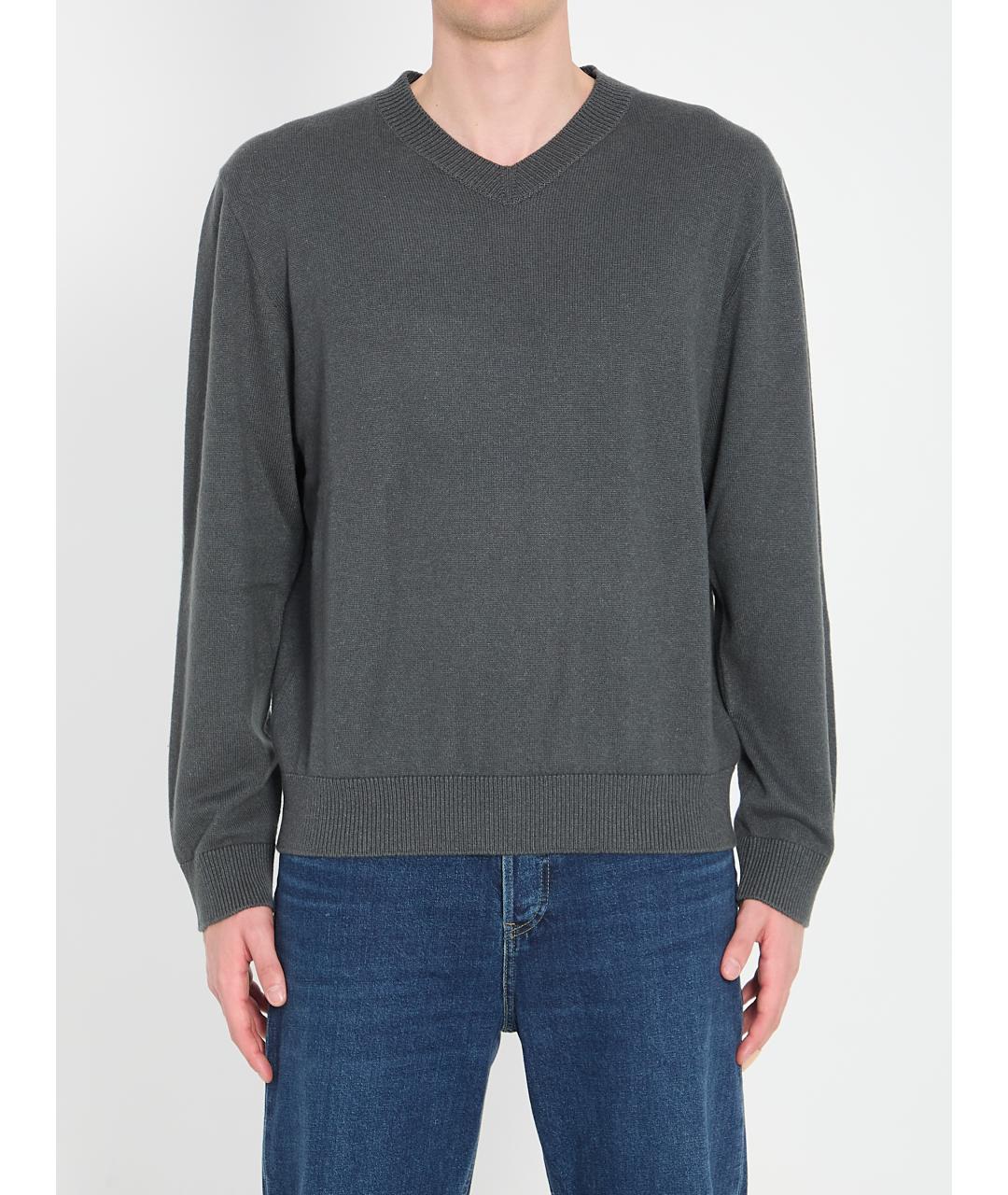 THE ROW Серый кашемировый джемпер / свитер, фото 4