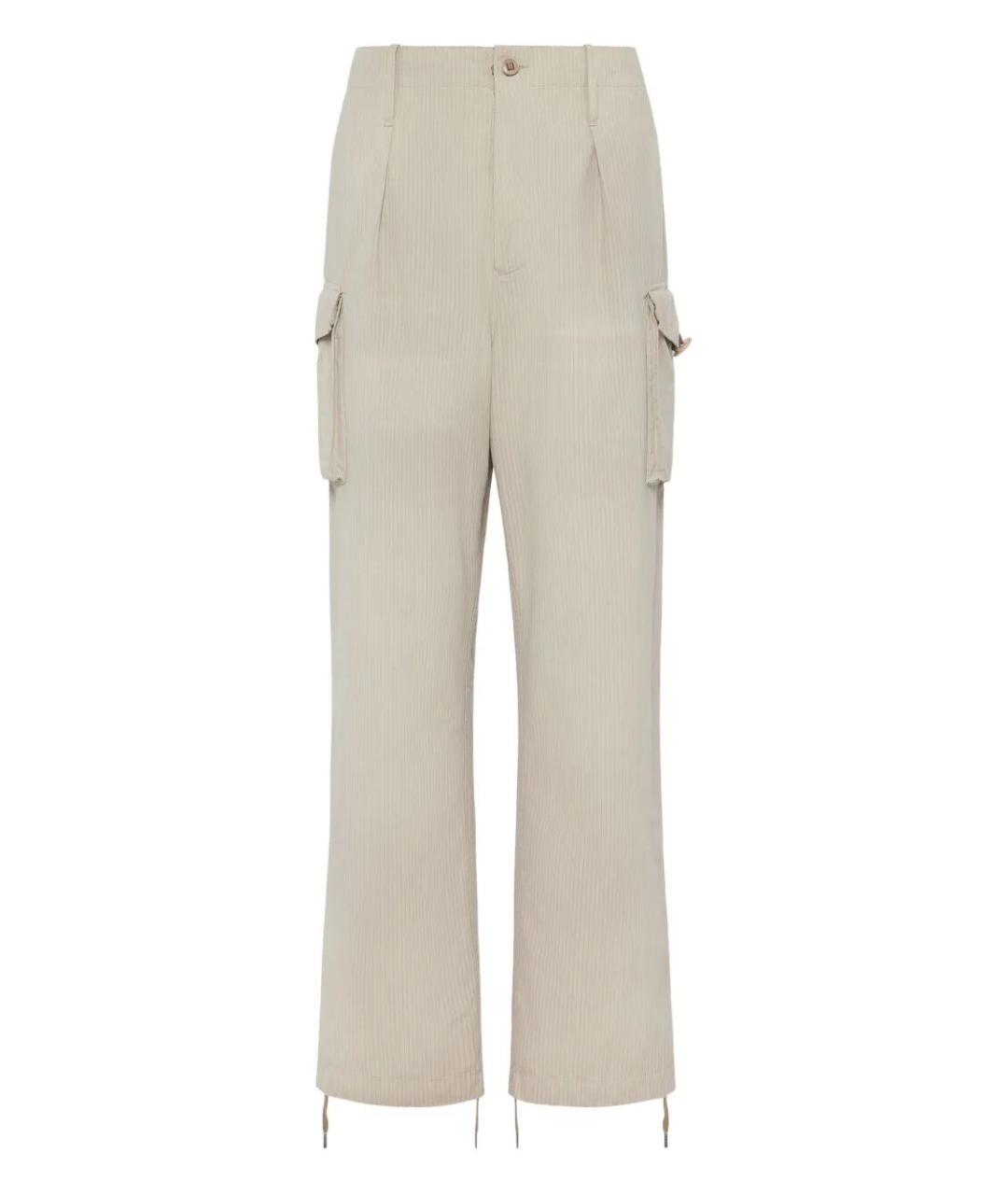 MAISON MARGIELA Хлопковые повседневные брюки, фото 1