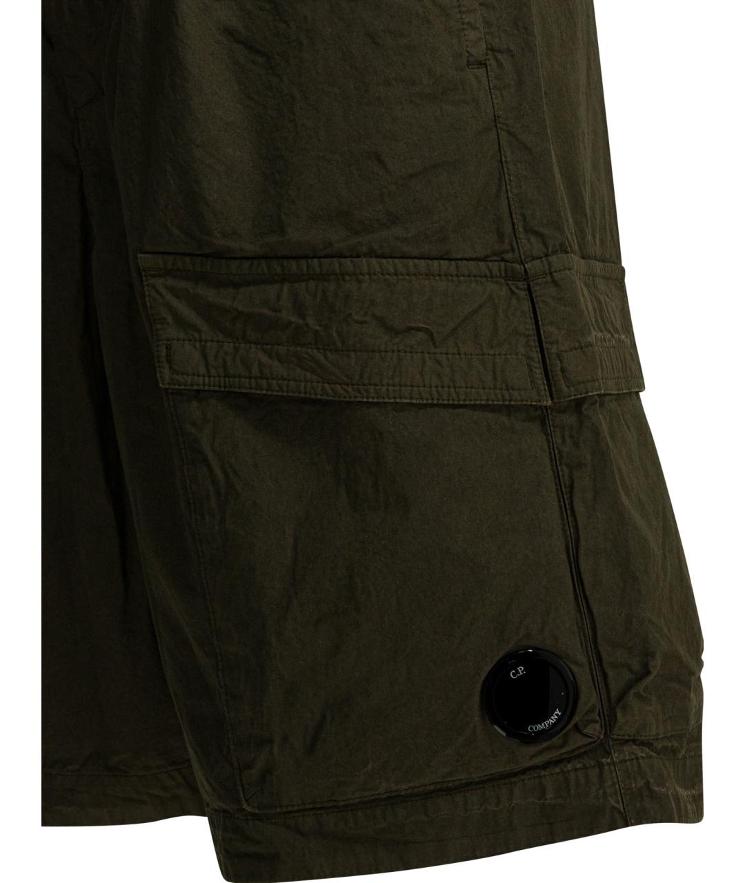 CP COMPANY Зеленые шорты, фото 4