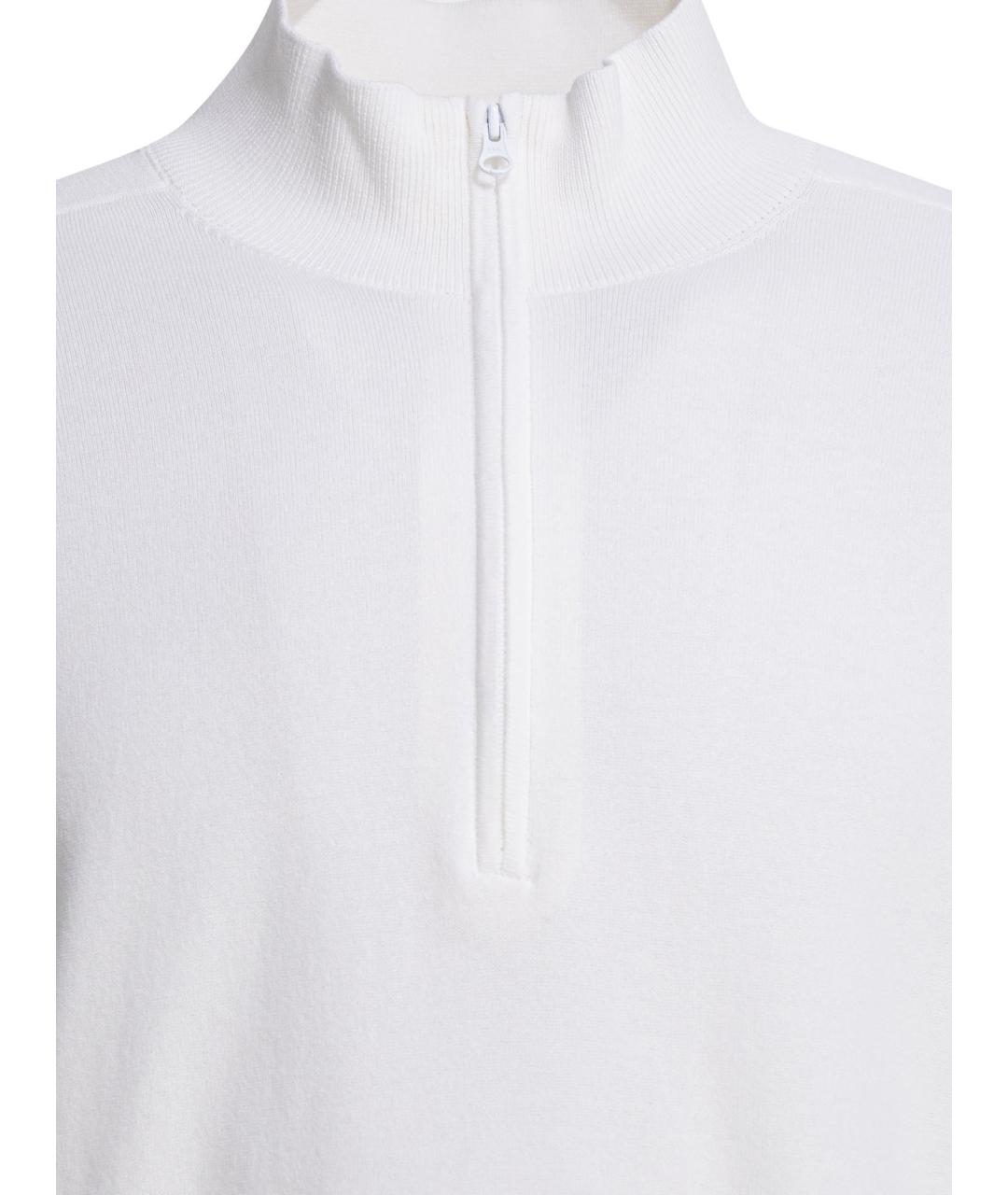 CP COMPANY Белый хлопковый джемпер / свитер, фото 3