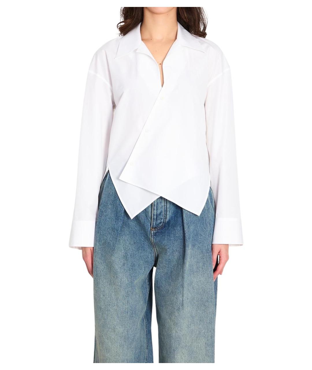 LOEWE Белая хлопковая рубашка, фото 1