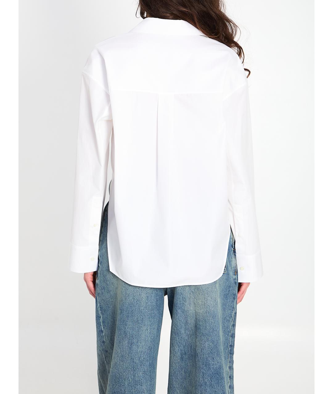 LOEWE Белая хлопковая рубашка, фото 4