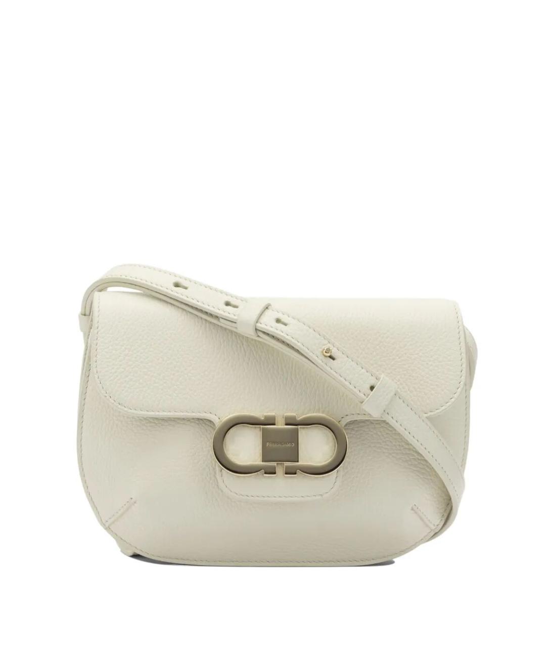 FERRAGAMO Кожаная сумка через плечо, фото 1