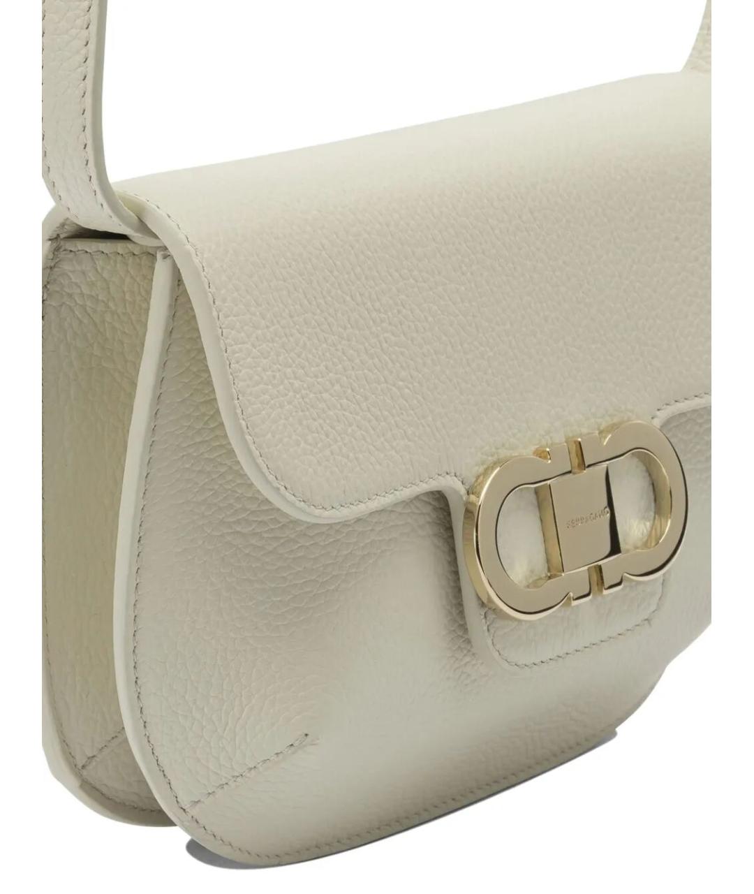 FERRAGAMO Кожаная сумка через плечо, фото 5