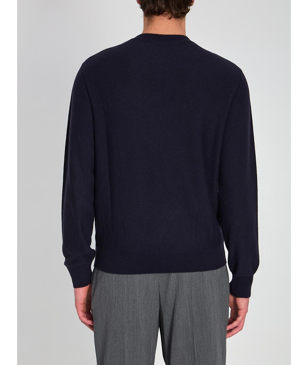 LOEWE Синий шерстяной джемпер / свитер, фото 4