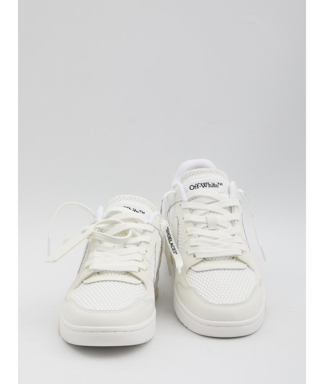 OFF-WHITE Белые низкие кроссовки / кеды, фото 5
