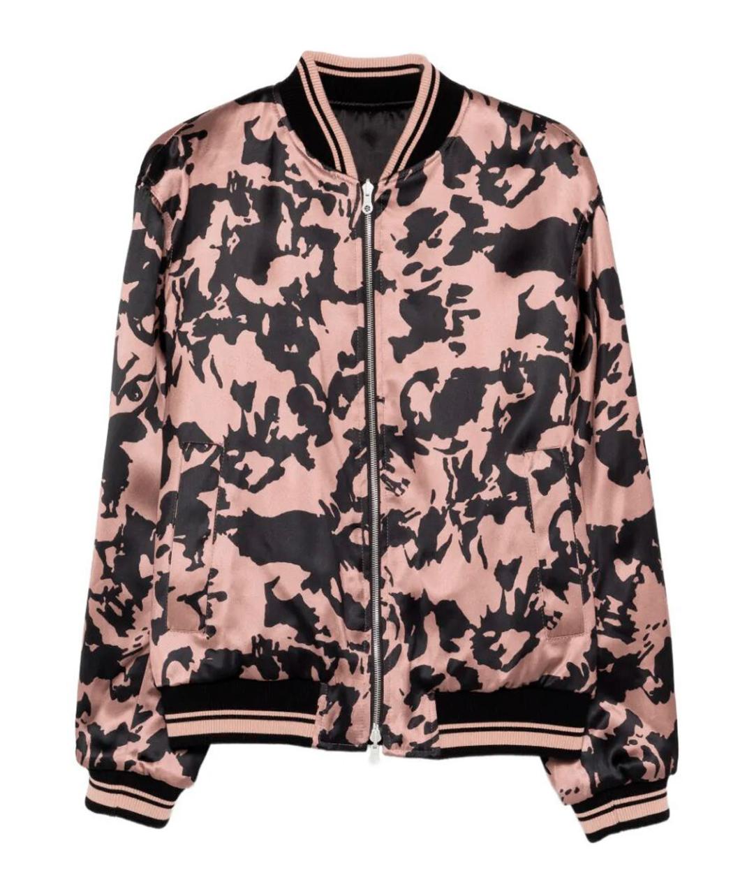 DRIES VAN NOTEN Розовая вискозная куртка, фото 1