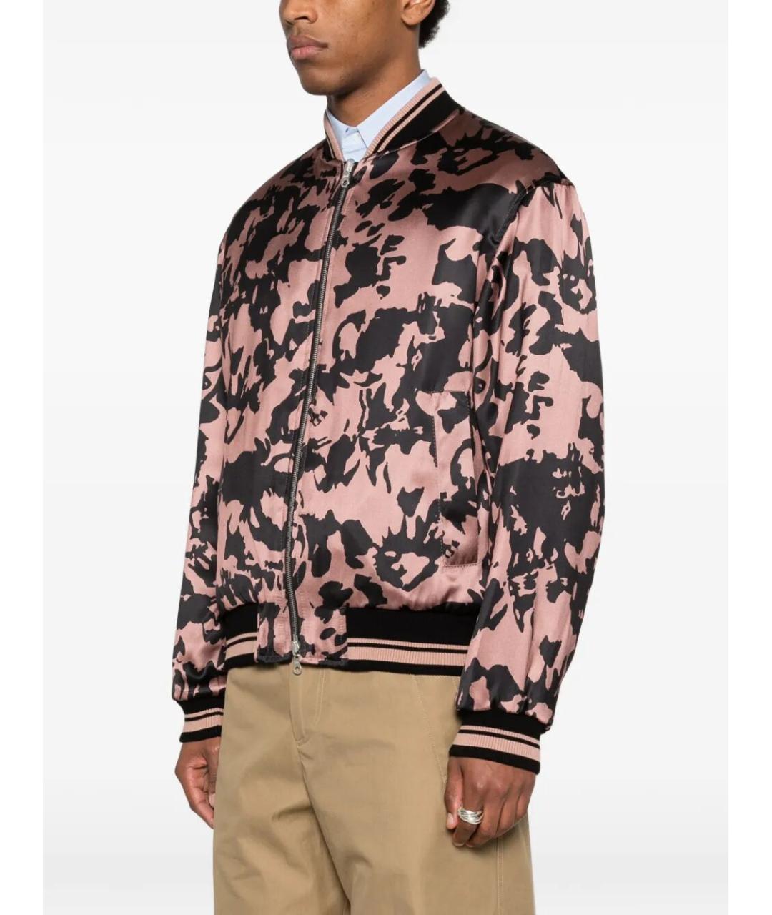 DRIES VAN NOTEN Розовая вискозная куртка, фото 2