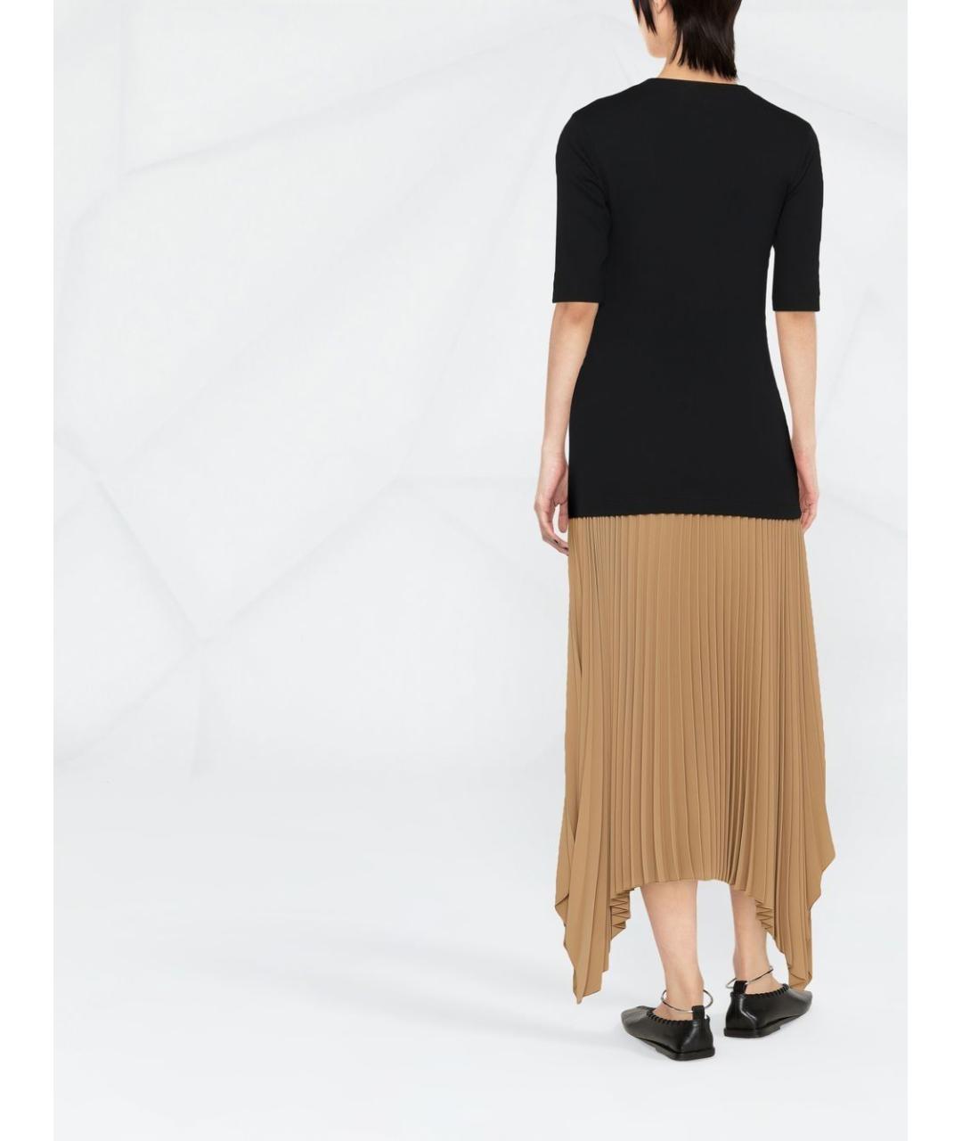 BRUNELLO CUCINELLI Черная хлопковая футболка, фото 2