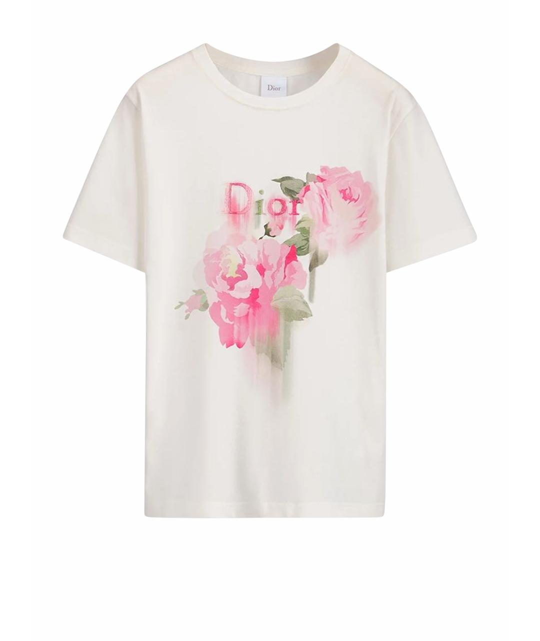 CHRISTIAN DIOR Розовая футболка, фото 1