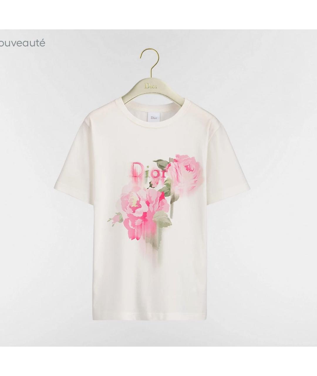 CHRISTIAN DIOR Розовая футболка, фото 5