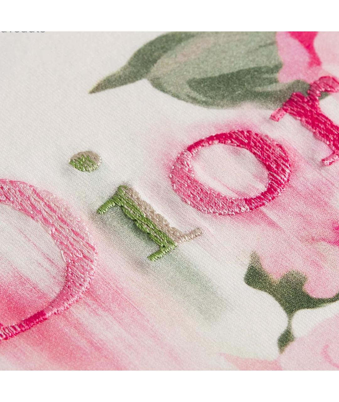 CHRISTIAN DIOR Розовая футболка, фото 3