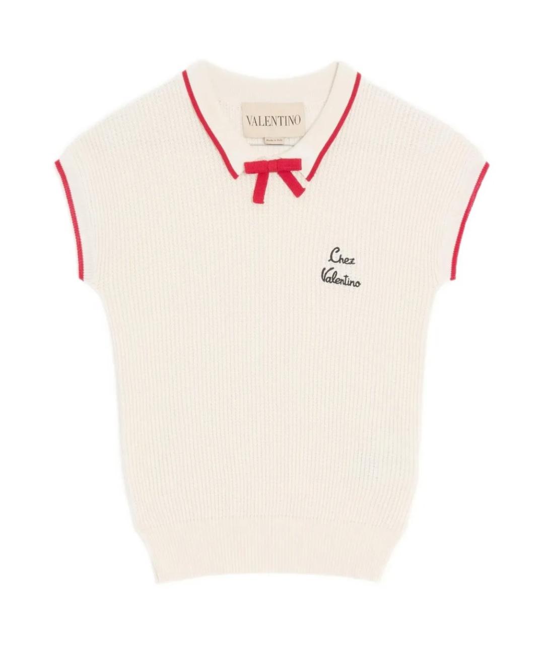 VALENTINO Хлопковый жилет, фото 1