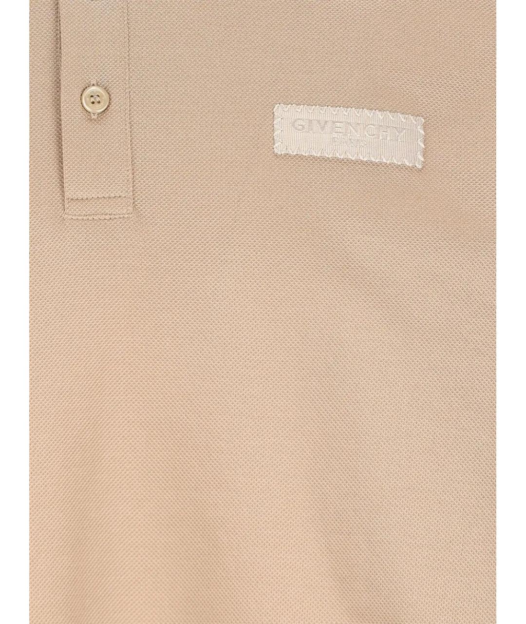 GIVENCHY Хлопковое поло с коротким рукавом, фото 3