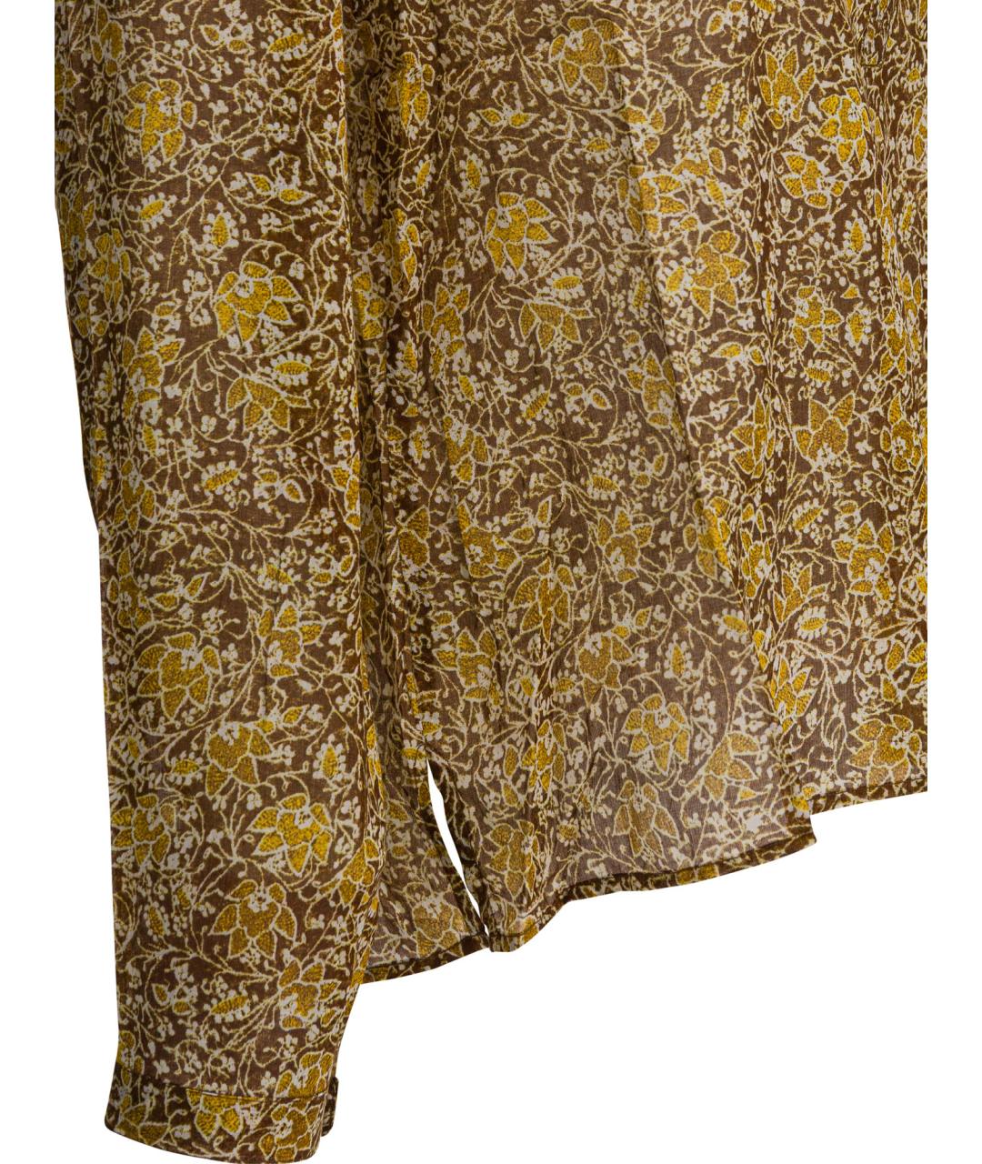 ISABEL MARANT Бежевая хлопковая рубашка, фото 4