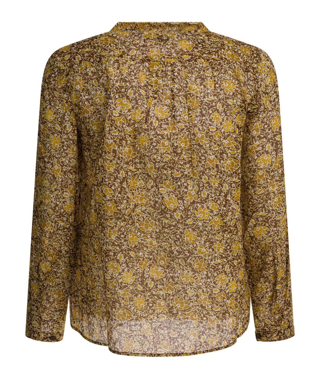 ISABEL MARANT Бежевая хлопковая рубашка, фото 2