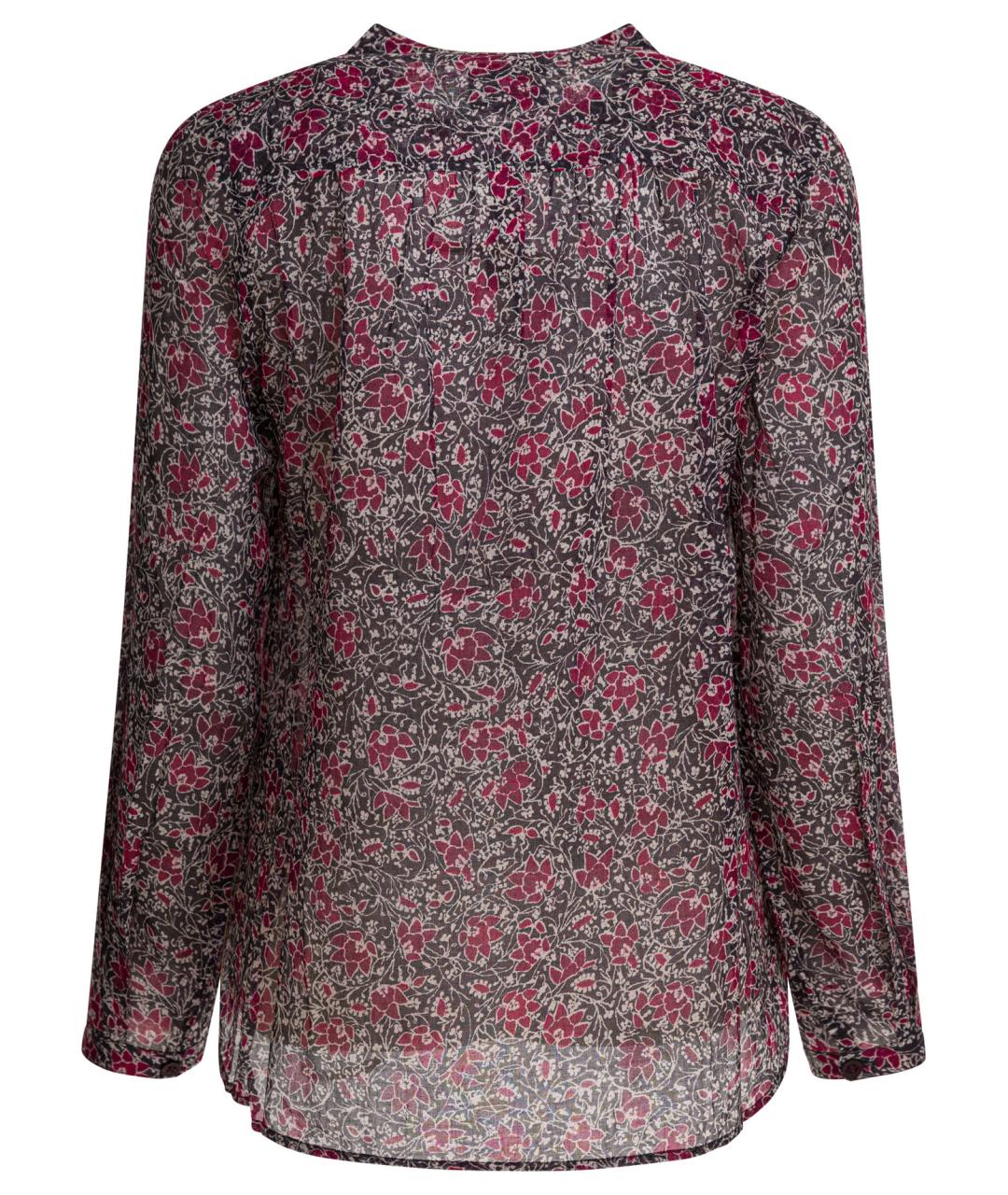 ISABEL MARANT Фуксия хлопковая рубашка, фото 2