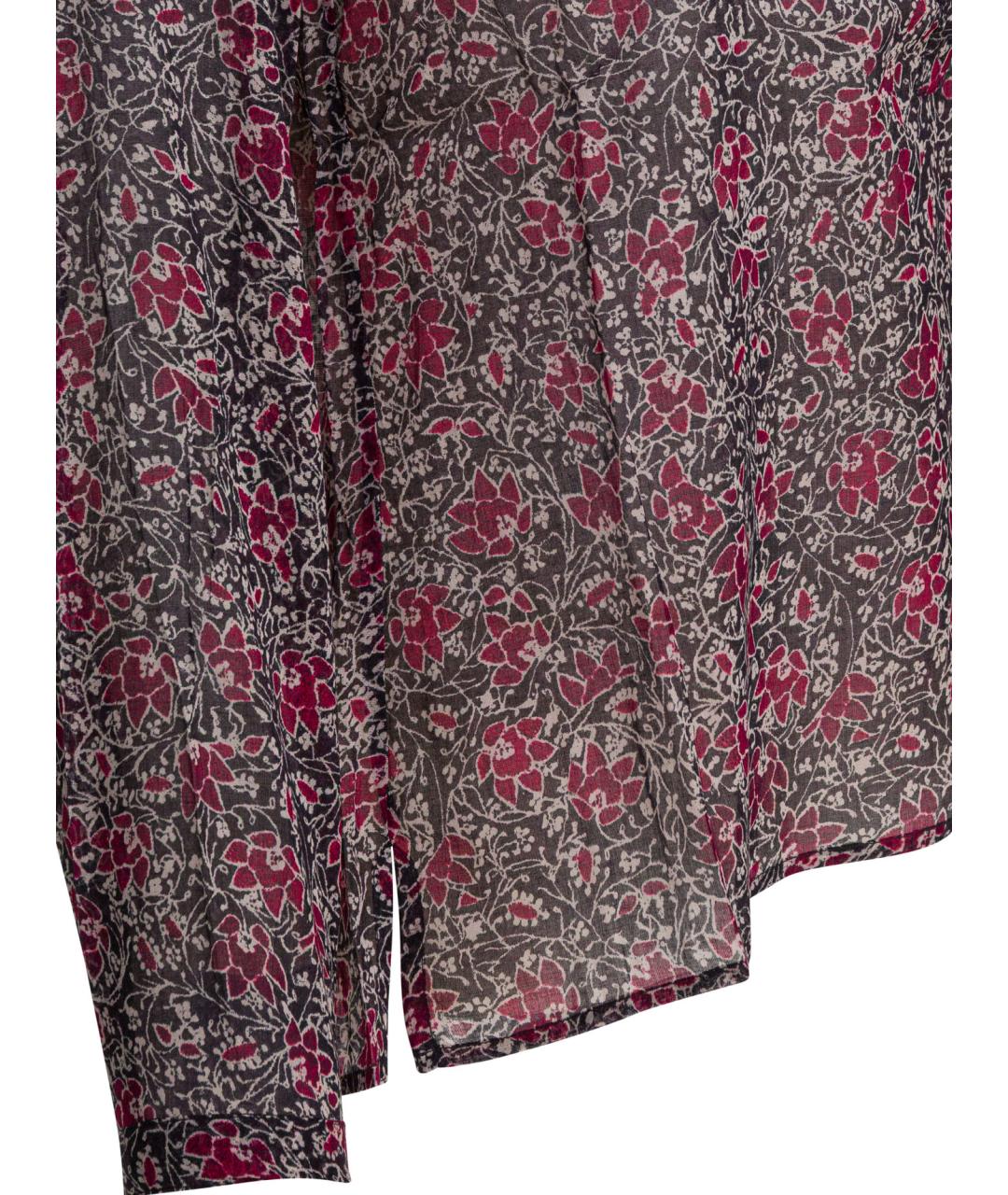 ISABEL MARANT Фуксия хлопковая рубашка, фото 4