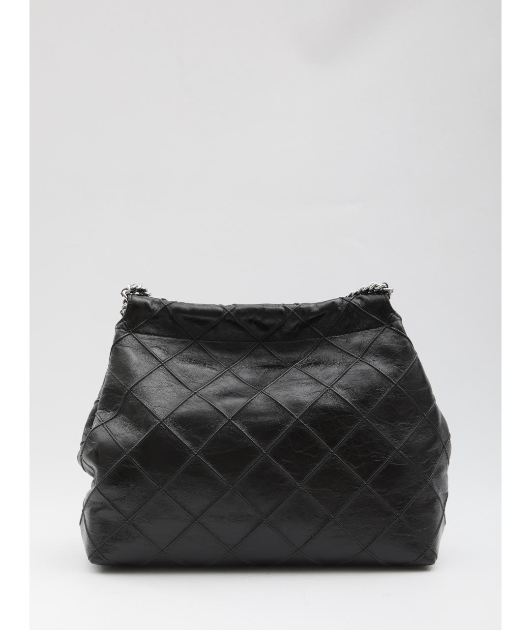 TORY BURCH Черная кожаная сумка через плечо, фото 3