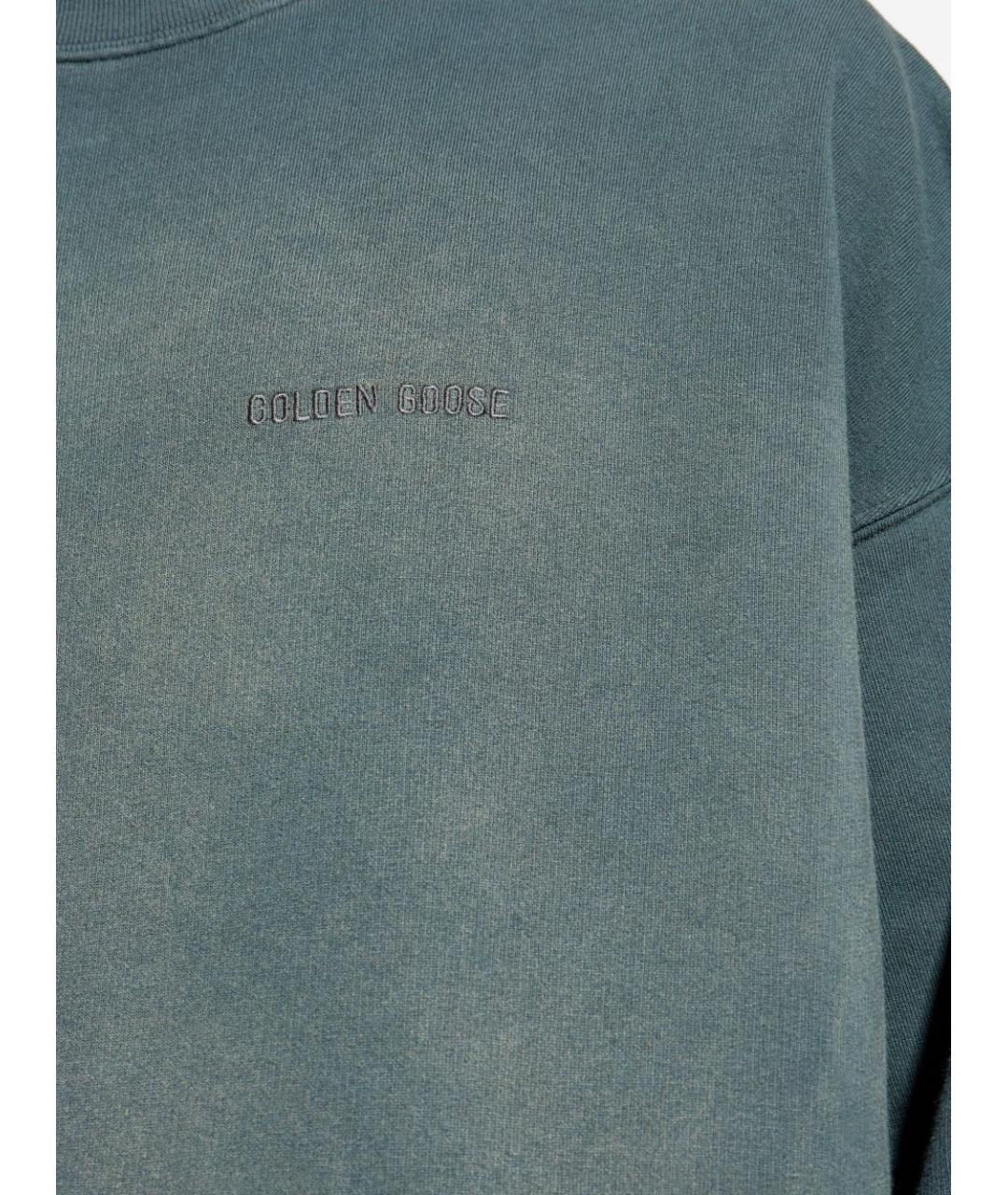 GOLDEN GOOSE DELUXE BRAND Черный хлопковый джемпер / свитер, фото 5