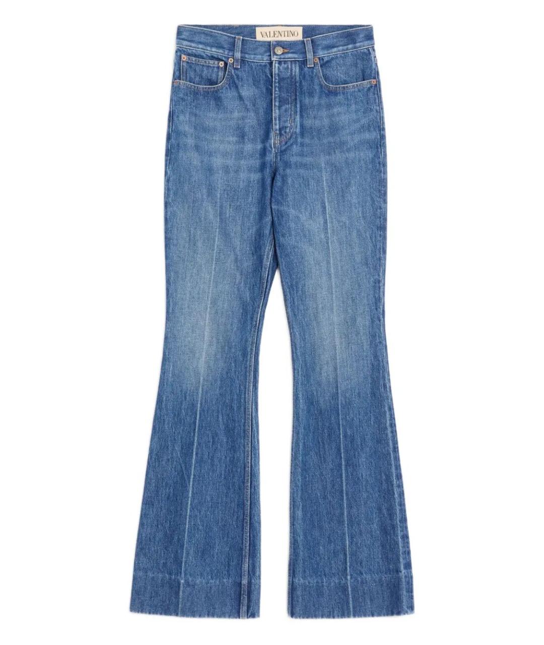 VALENTINO Синие джинсы клеш, фото 1