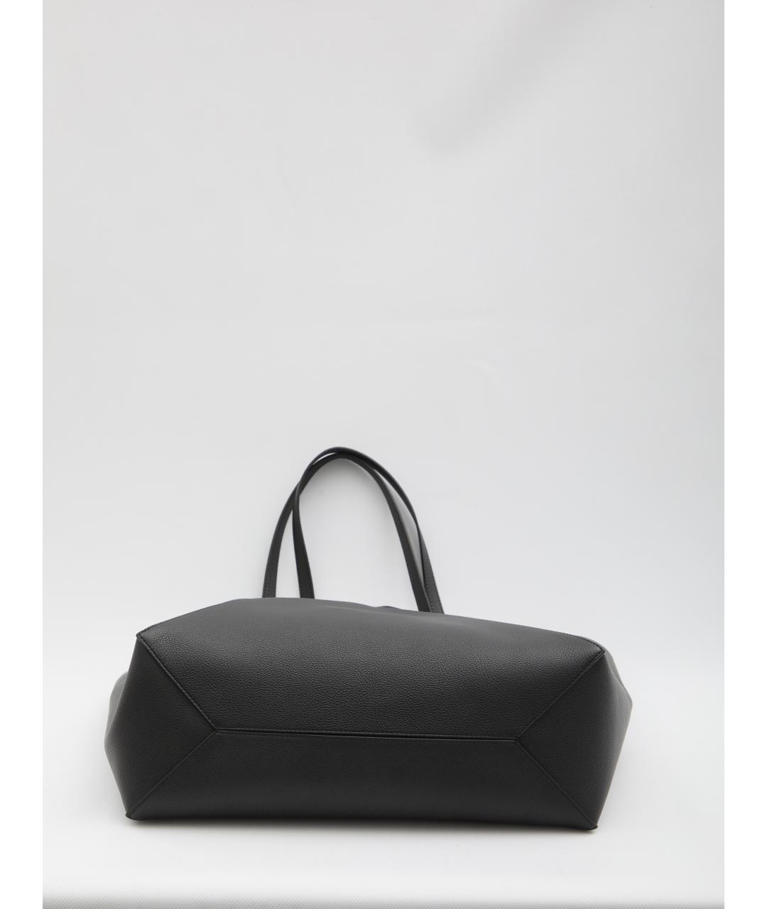 LOEWE Черная кожаная сумка тоут, фото 3