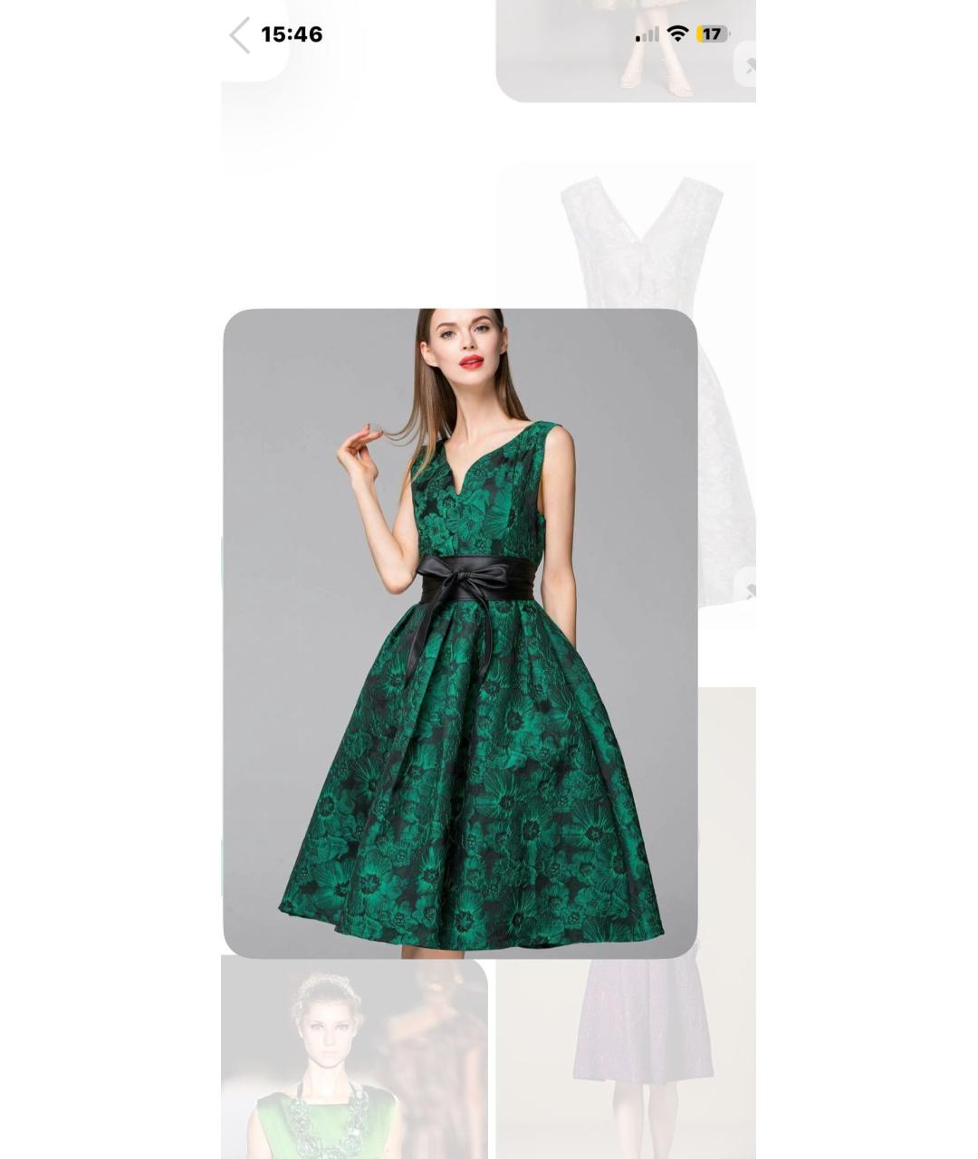 CAROLINA HERRERA Мульти коктейльное платье, фото 6