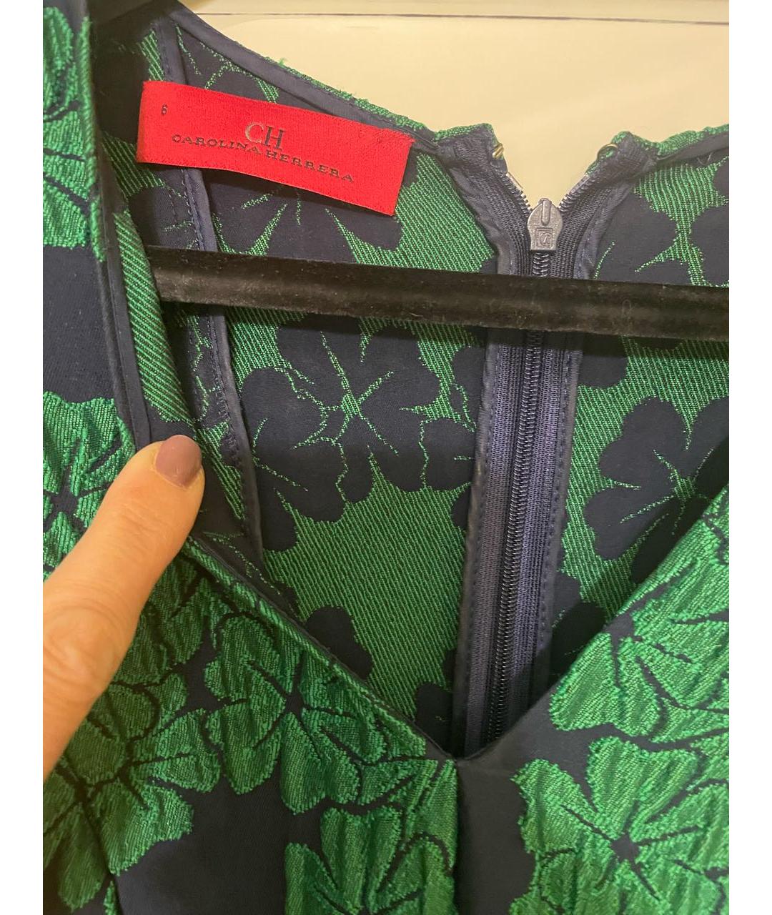 CAROLINA HERRERA Мульти коктейльное платье, фото 4