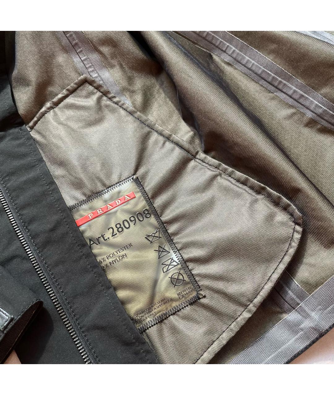 PRADA Черная куртка, фото 6