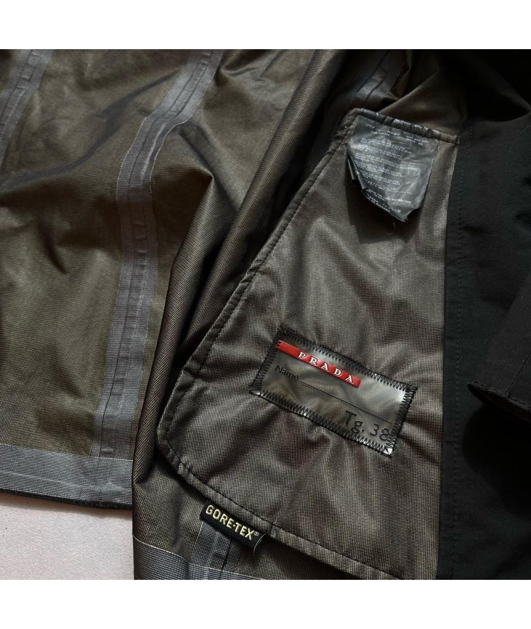 PRADA Черная куртка, фото 7