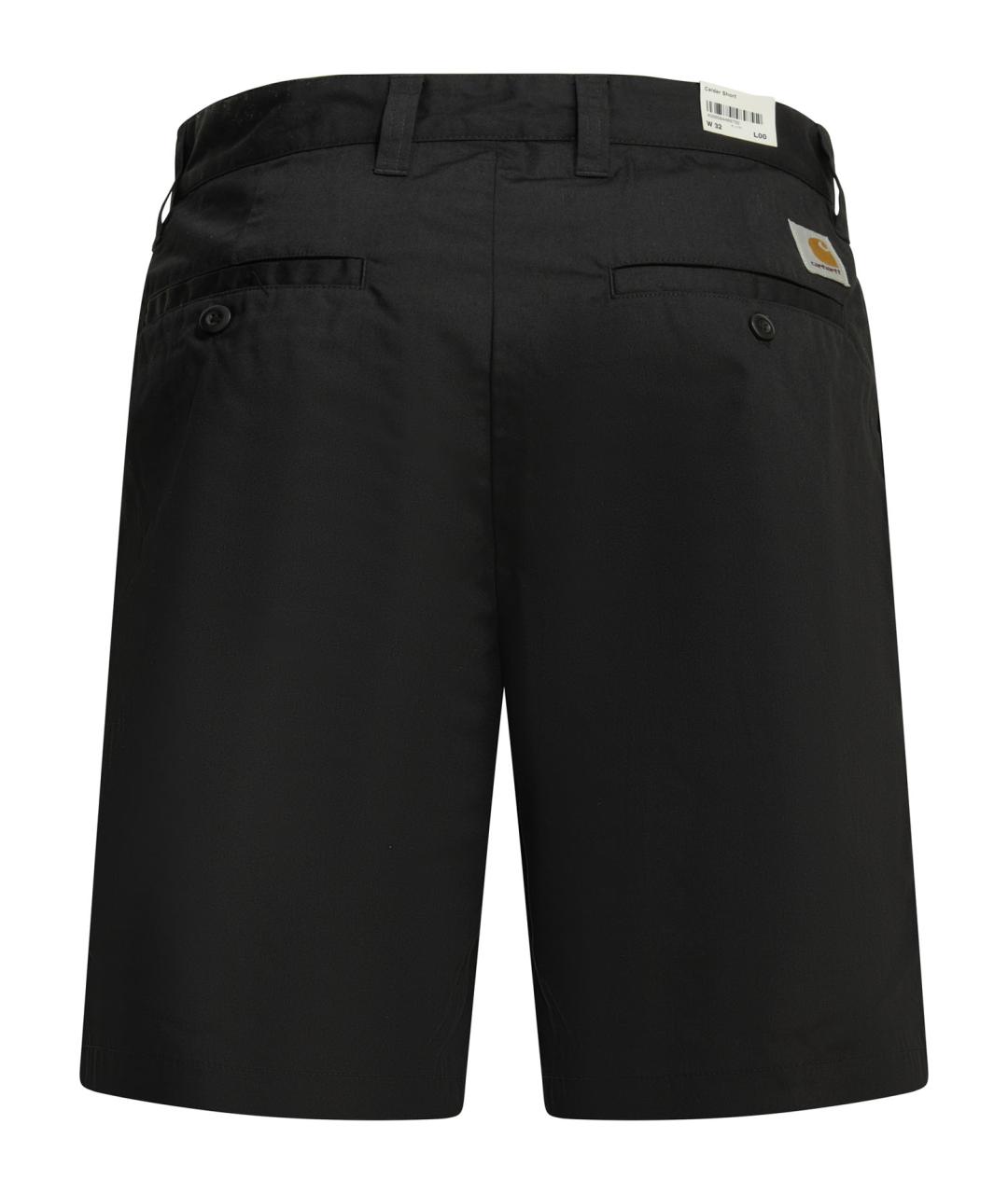 CARHARTT WIP Черные полиэстеровые шорты, фото 2
