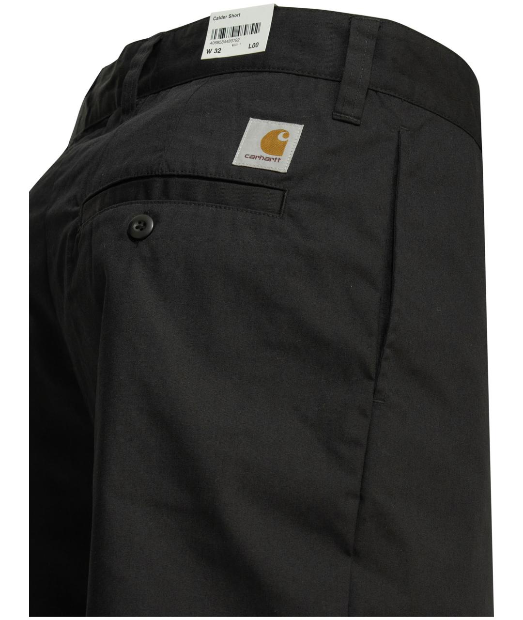 CARHARTT WIP Черные полиэстеровые шорты, фото 4