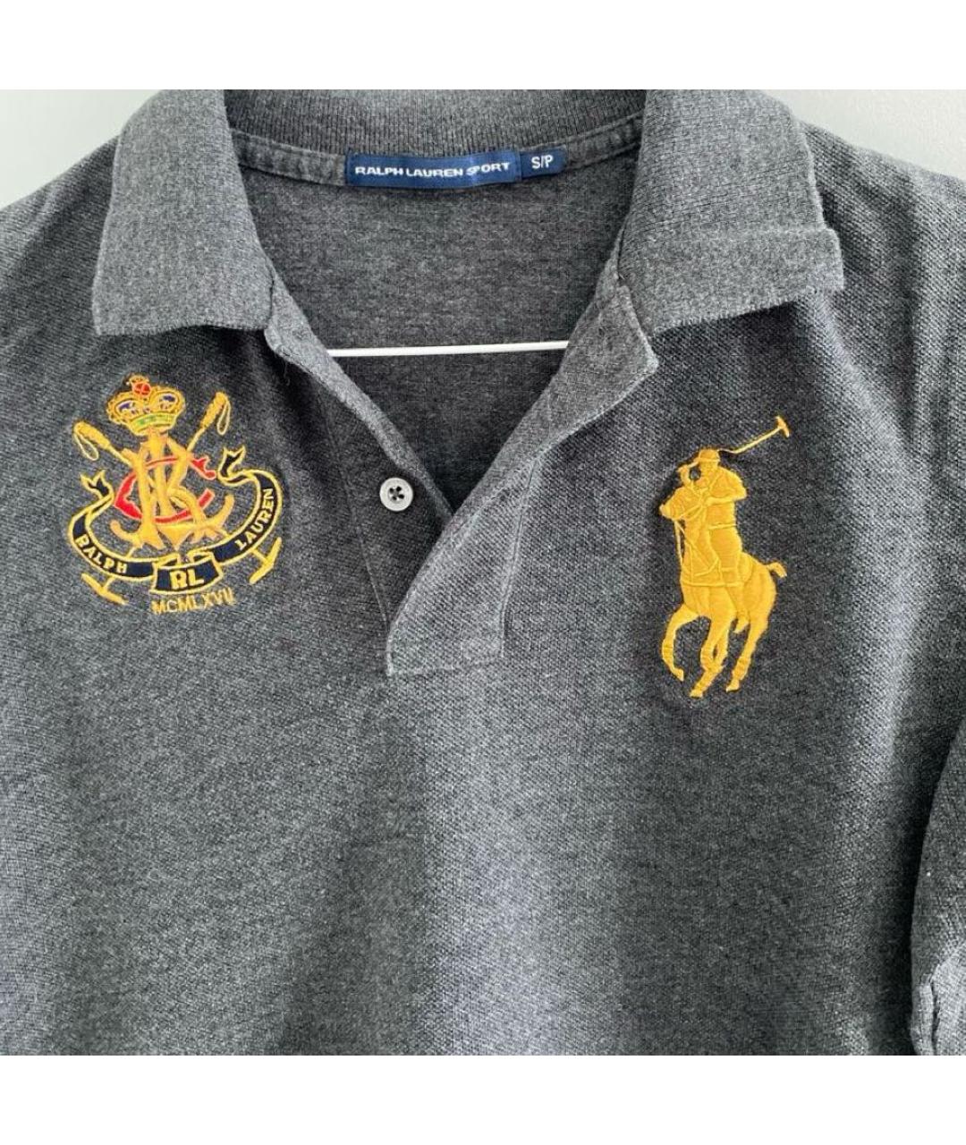 RALPH LAUREN Серая футболка, фото 2