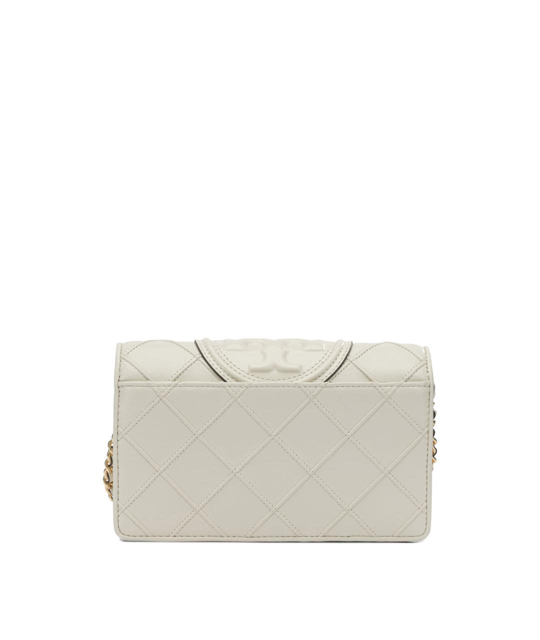 TORY BURCH Белый кожаный кошелек, фото 3