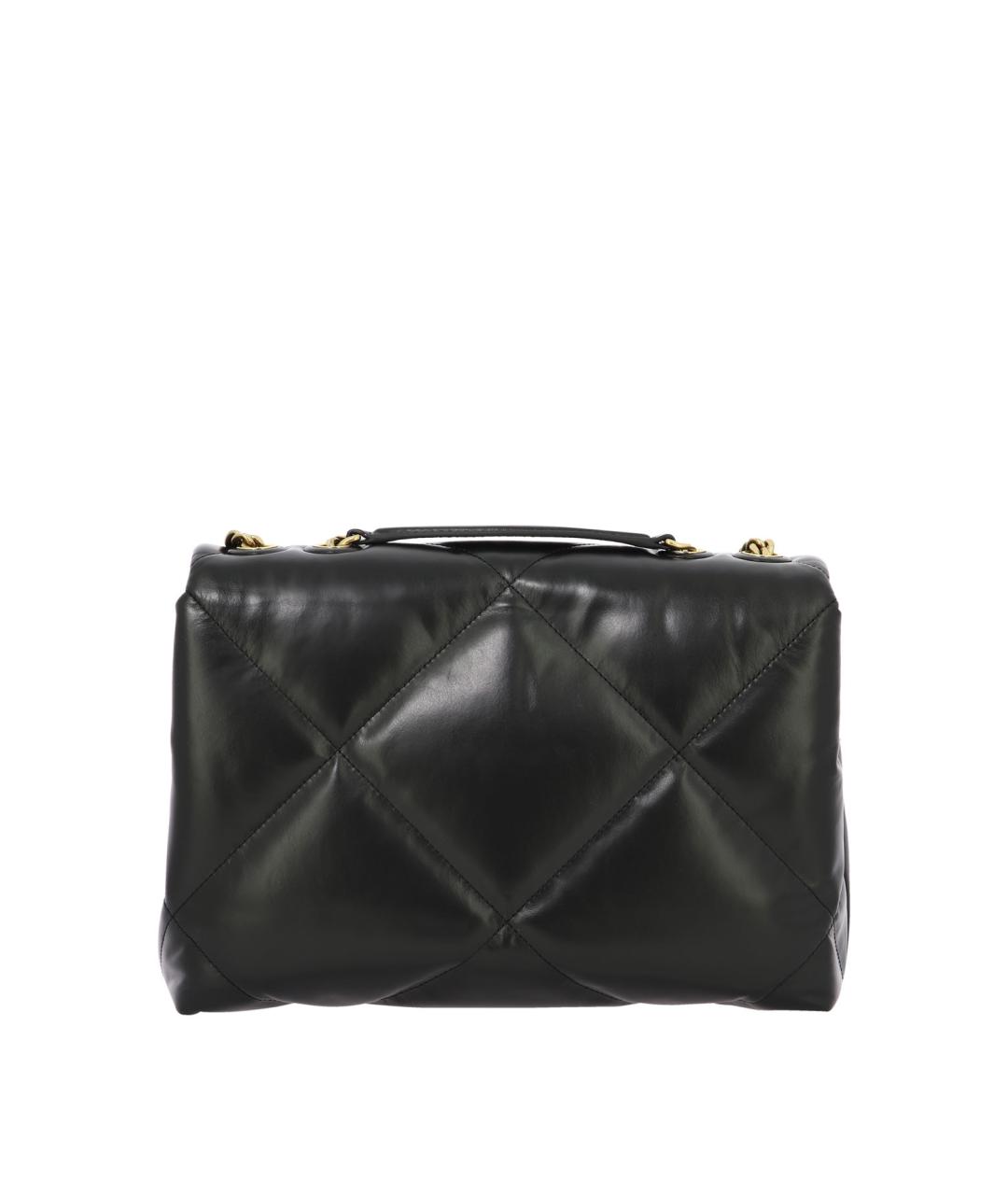 TORY BURCH Черная кожаная сумка через плечо, фото 3