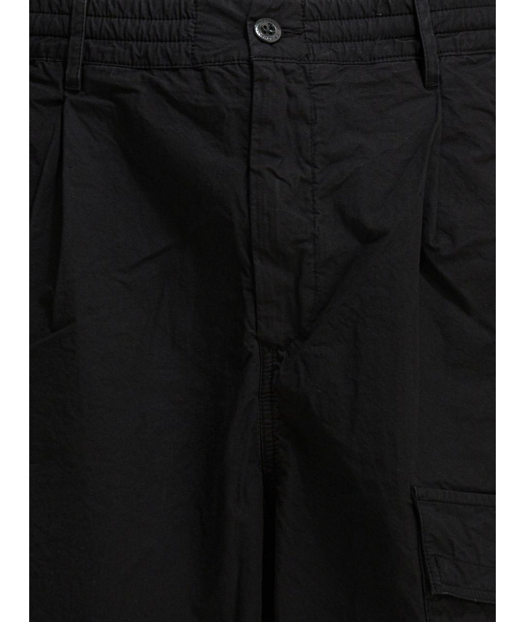 CP COMPANY Черные хлопковые шорты, фото 3