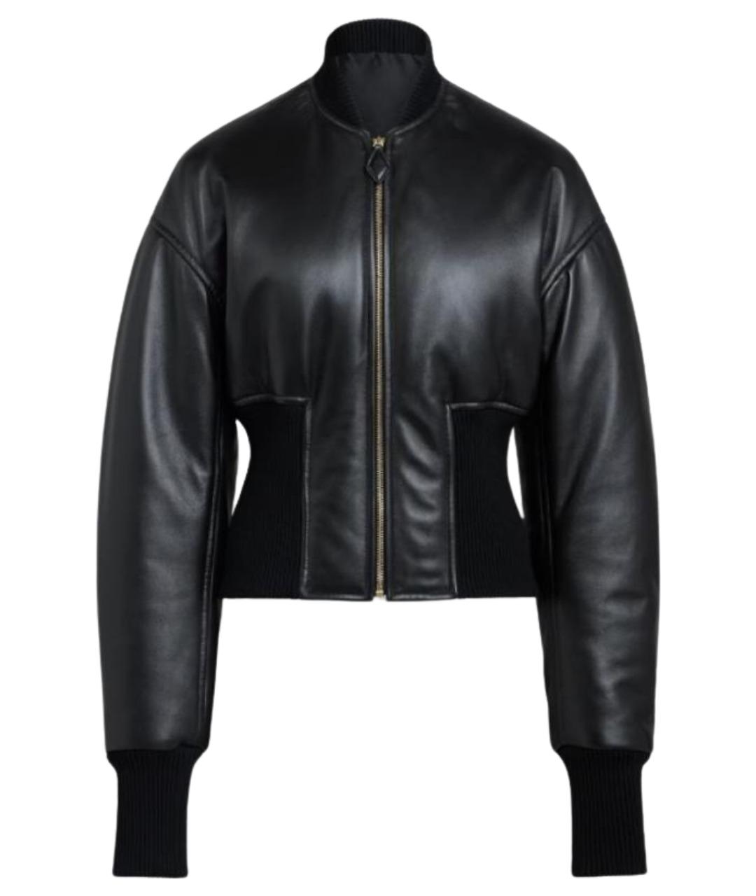 ALAIA Черная кожаная куртка, фото 1