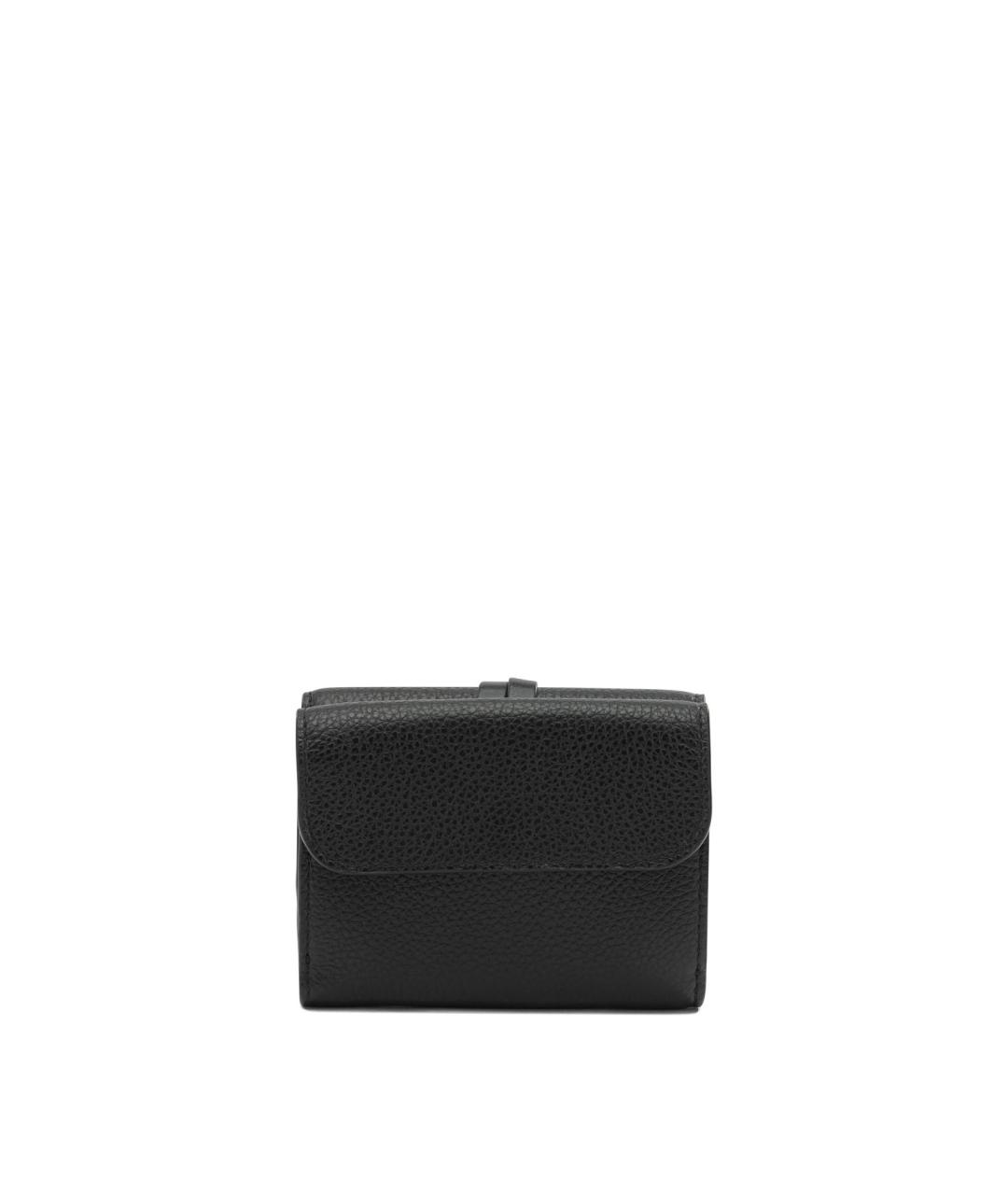 CHLOE Черный кожаный кошелек, фото 3