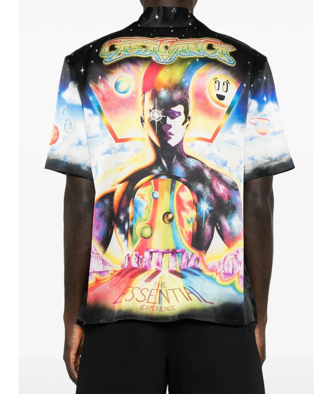 CASABLANCA Мульти шелковая кэжуал рубашка, фото 4