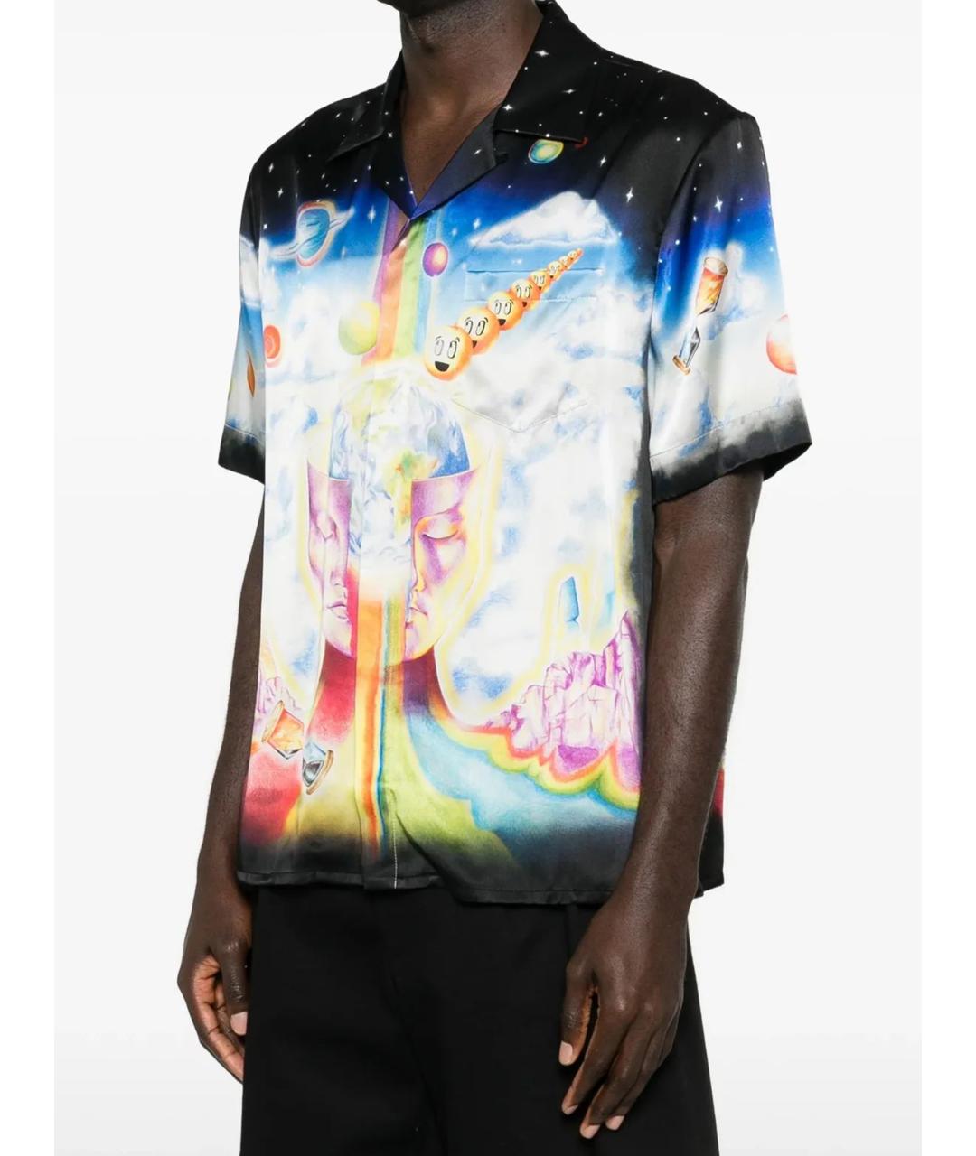 CASABLANCA Мульти шелковая кэжуал рубашка, фото 3