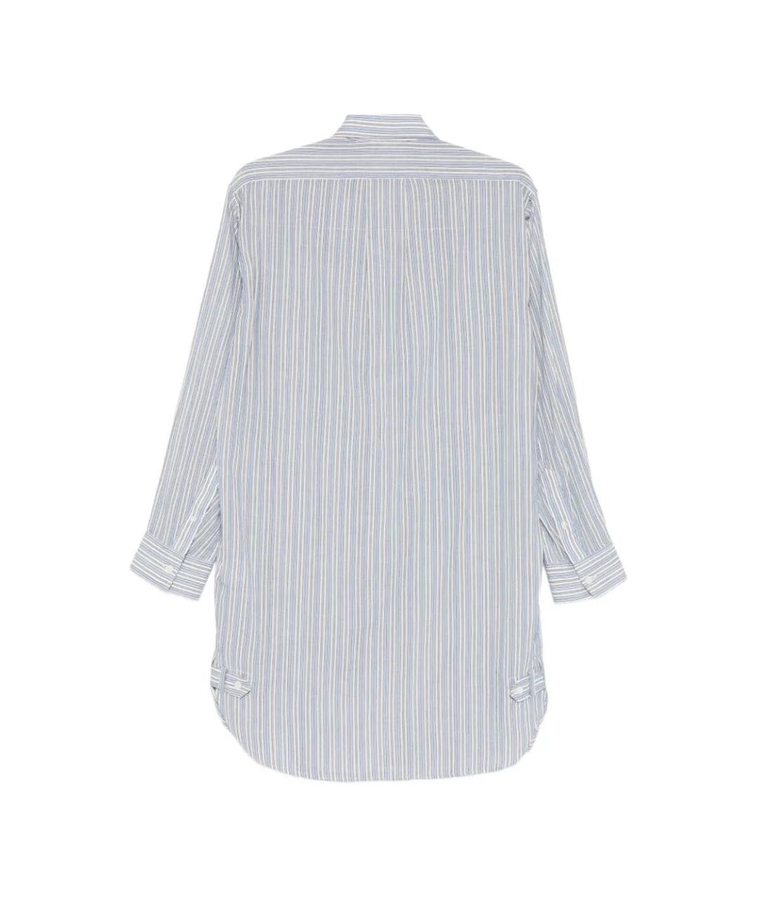 ISABEL MARANT Синее хлопковое повседневное платье, фото 2