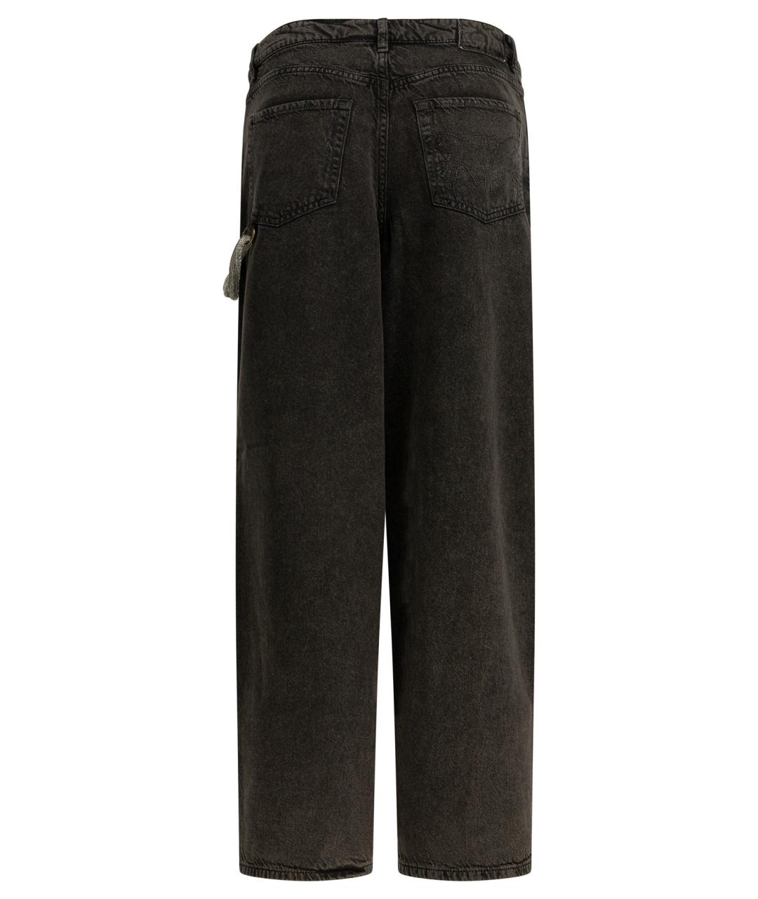 PINKO Черные прямые джинсы, фото 2