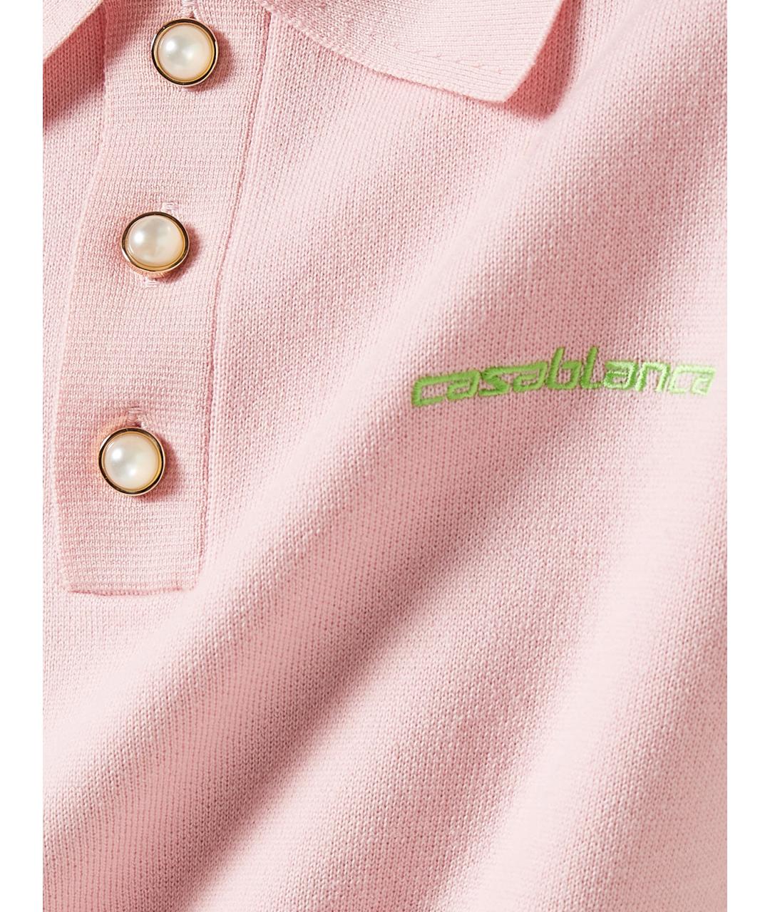 CASABLANCA Розовая футболка, фото 3