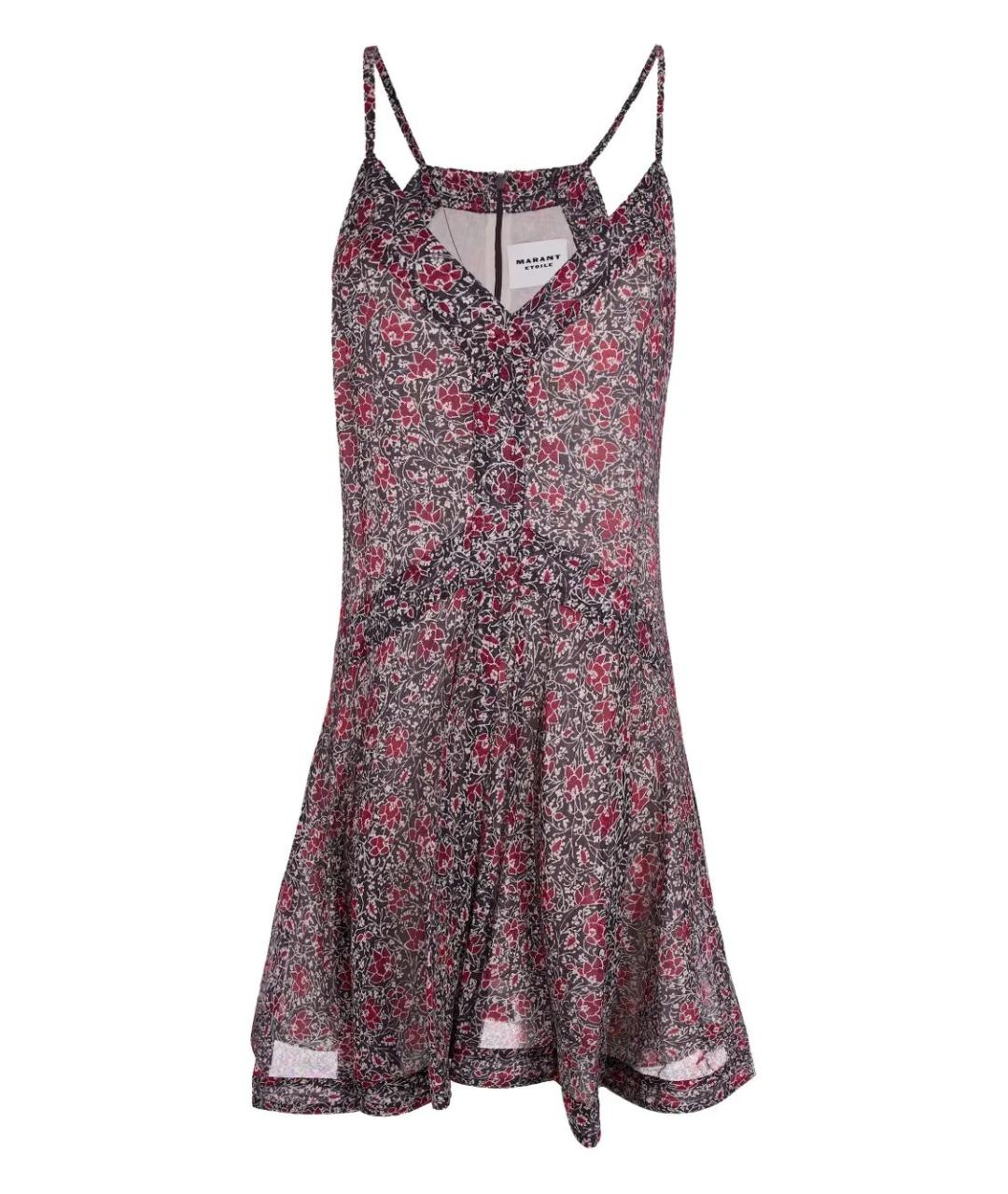 ISABEL MARANT Розовое хлопковое повседневное платье, фото 1