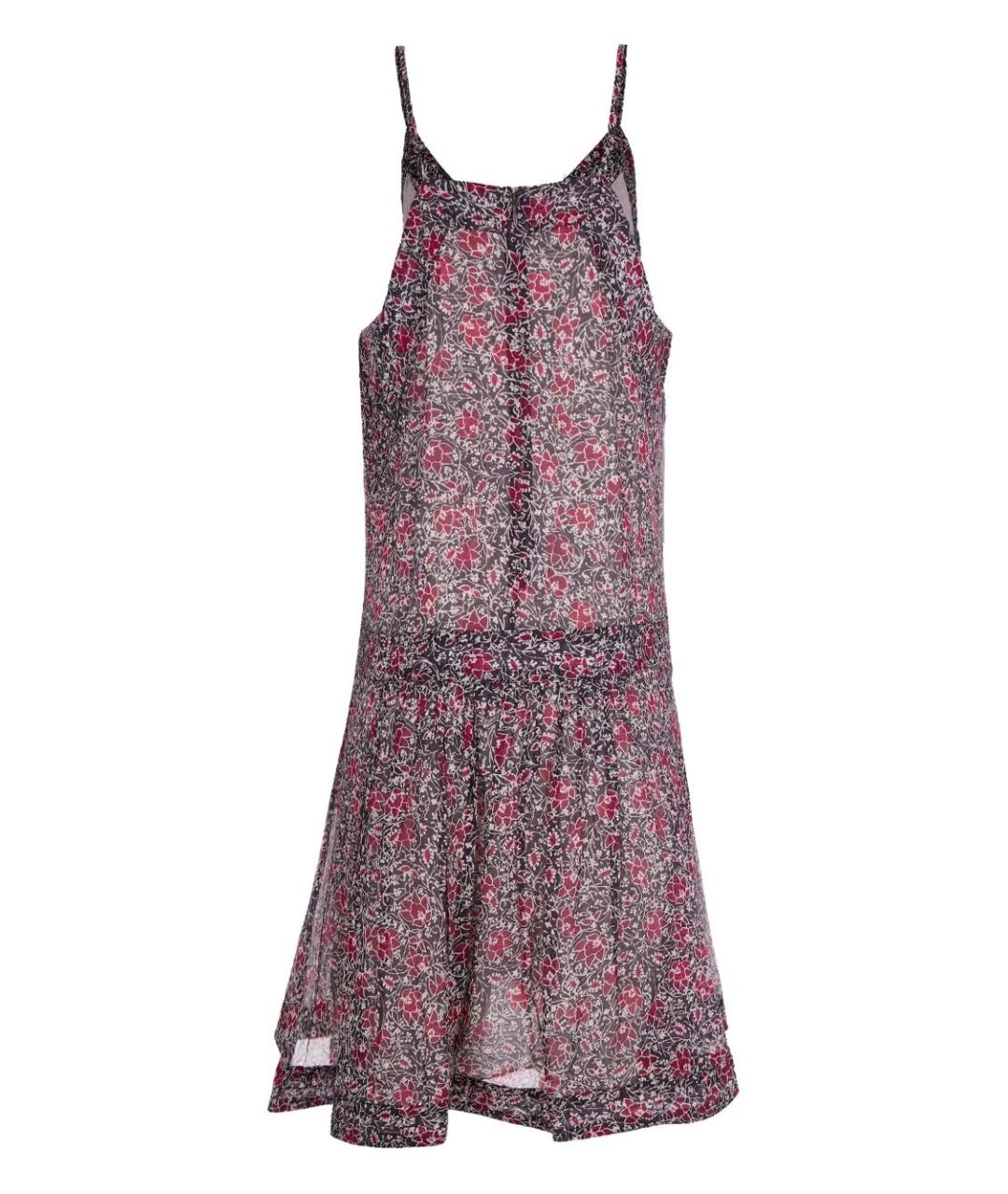 ISABEL MARANT Розовое хлопковое повседневное платье, фото 2